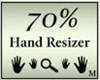 70% Hand Scale