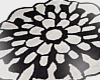 otil flower bath mat