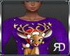 Reindeere Purple  Dress