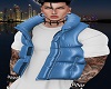 Puffer Vest Blue