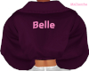 Belle purple name jacket