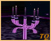~TQ~purple candle holder