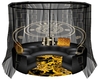 black& gold vers chair