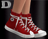 ♀ red converse