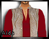 A~Khadi coat/red kurtha