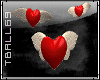 animated flying hearts