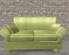 {F} LIME GREEN LOVE SEAT