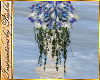 I~Azure Floral Pedestal