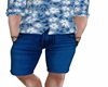 spring blue shorts