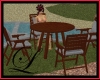 ~L~Patio Table & Chairs