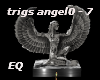 EQ Angel Statue DJ light
