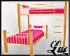 *Nw* Pink Bunk Bed