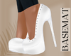 B|Lira White Heels ✿