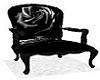 black rose chair
