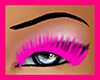 pink eyelashes