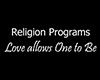 Religion Programs
