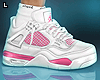 Retro 4s Sneakers Pink