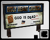 ♠ Stolen Church Sign