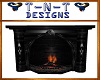 Skull Fire Place