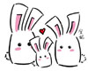 bunny family