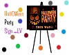 LV/HallOW  Party Sign