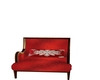 xmas kiss pose chair