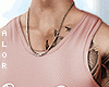 K♛ Tatted Tank Peach.