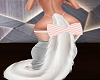 BIG WHITE AND PINK TAIL