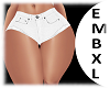 EMBXL White Shorts Denim