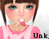 Unks Pink Animated Lolly