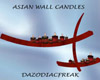 Asian Wall Candles