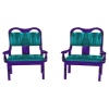 Teal/Purple Childs Chair