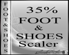Lu)35% FOOT-SHOES SCALER