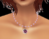 {S}Pink Sapphire Necklac