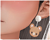 Bear earrings M