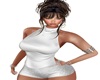 Zoe White Short Set