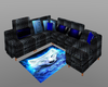 Blue Wolf Sofa