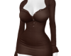 RLL brown mini dress