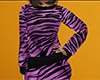 Rose Tiger Stripe PJs Full (F)