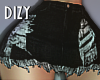 Black Denim Skirt RLS