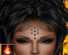 HF Headdress Silver Red