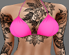 H/MED Pink Tattoo Top