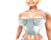 stoned corset top