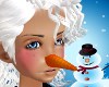 Kid Snowman Carrot Nose