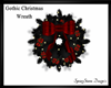 Gothic Christmas Wreath