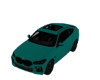 BMW X6M TEAL