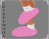 *CM*FLUFFY SLIPPERS - PK