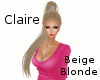 Claire - Beige Blonde