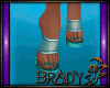[B]lil teal shoes