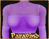 P9)Lilac Translucent Top
